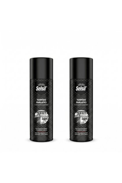 Araç İçi Bakım Seti - 2 x 200 ml Torpido Parlatıcı