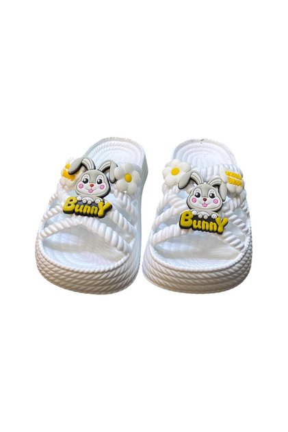 Eva Slippers with Girl Figure