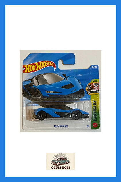 HOT WHEELS Yeni - New Mclaren Elva Blue Mini Araba 1:64 Ölçek