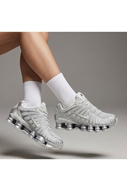Nike Shox TL Gri Spor Ayakkabı Sportie ( Dar Kalıptır ) - Fiyatı