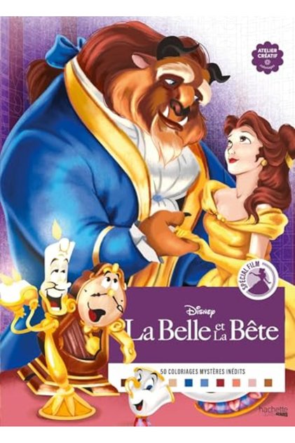 COLORIAGES MYSTERES SPECIAL FILM - LA BELLE ET LA BETE