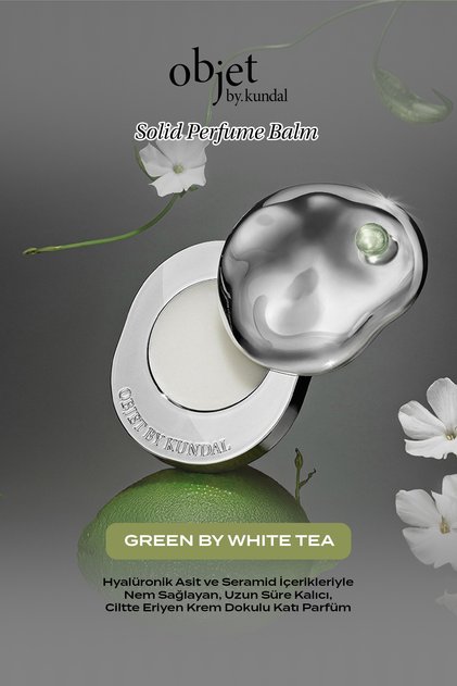 Uzun Süre Kalıcı Krem Dokulu Katı Parfüm Objet By Solid Perfume Balm Green by White Tea
