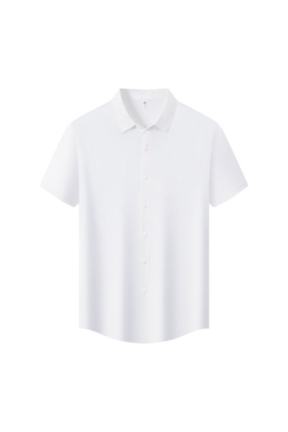 Arw86206 Fitted--High Quality Snap Fastener Polyamide Shirt