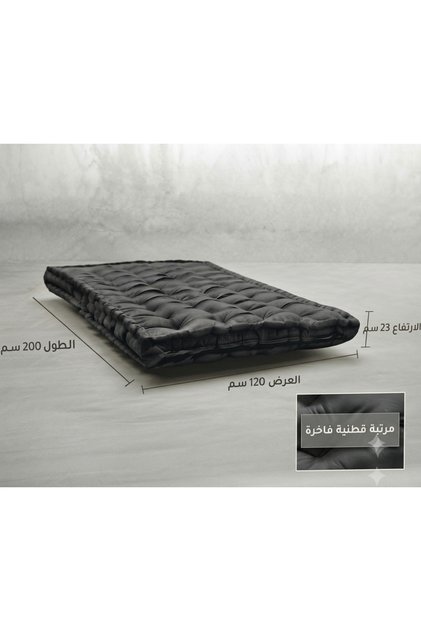 مرتبة طراحة مفرد قطنية سميكة 120×200 سم – مريحة وقابلة للطي