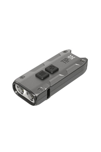 Φακός LED TIP SE Μπρελόκ Rechargeable Grey