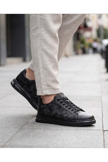 2274-Zanelle Genuine Full Double Leather Top Quality Premium Men's Sneaker Shoes
