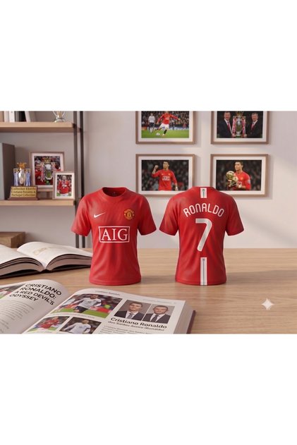 Efsane Futbol Formaları Biblosu Dekoru - Mini Koleksiyon Maket Serisi Biblo Dekoratif Eşya