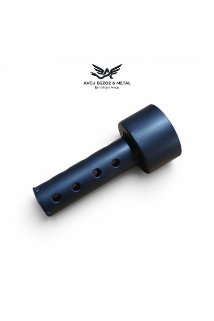 Motosiklet Egzoz Susturucusu 51mm-Egzoz Susturucu Siyah-DB Killer-Egzoz Ses Kesici