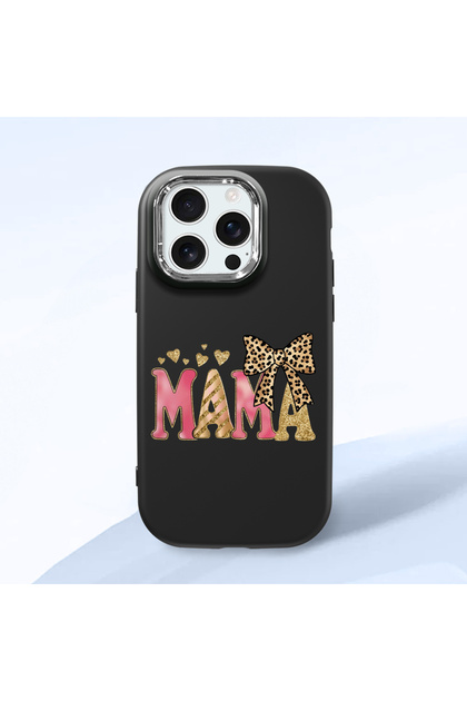 Black Silicone Case Compatible with iPhone 16 Pro Max with Shock-Absorbing Camera Protections