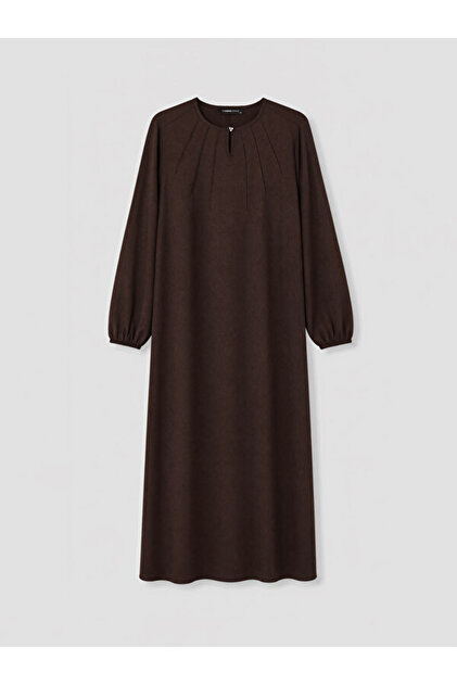 I Zero Roba Collar Embroidered A-Line Dress from Freezen Store