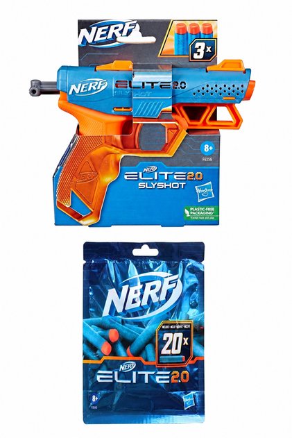 ELITE 2.0 SLYSHOT + Fx 2.0 Dart 20li Yedek Paket