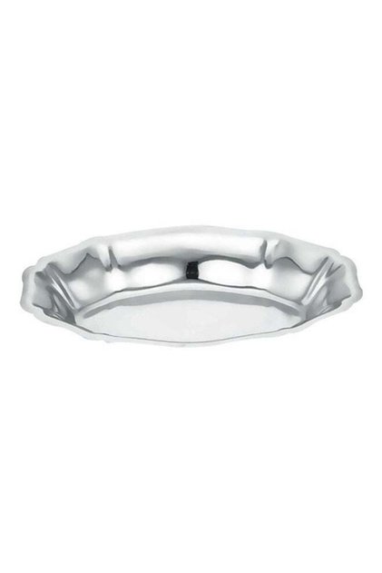Premium-Quality Stainless Steel Construction Light-Weight and Food-Grade Bowl with Elegant Mirror-Finish Design| Perfect for Serving Salads Soup Snacks| Silver Silver 35cm