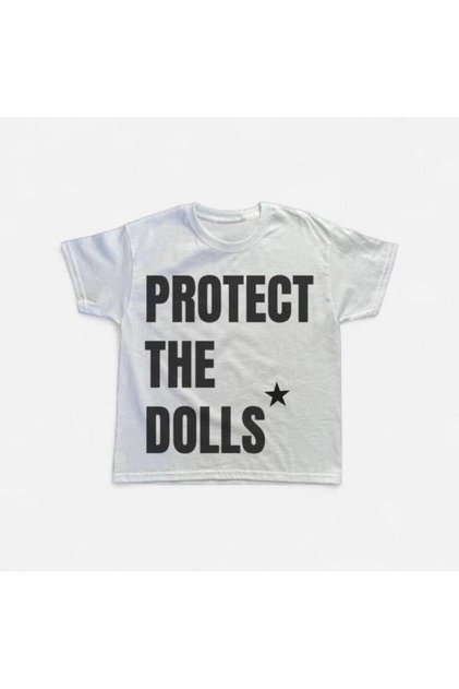 Protect The Dolls baskılı babby tee