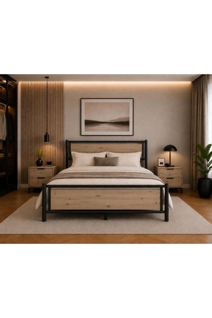 Metal Karyola, HSN XL Metal Karyola Renk seçenekli, Çift Kişilik