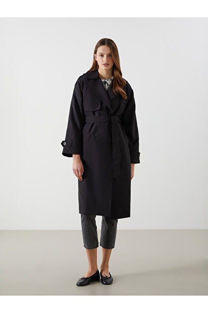Jacket Neck Women's Trenchcoat