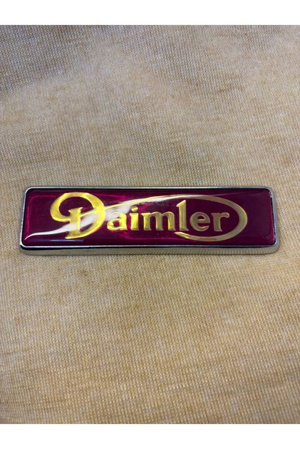 ETİKETÇİLERE METAL DAİMLER BAGAJ ARMASI