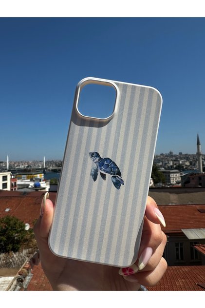 iPhone 11 Uyumlu Baskılı Beyaz Renkli Telefon Kılıfı K331