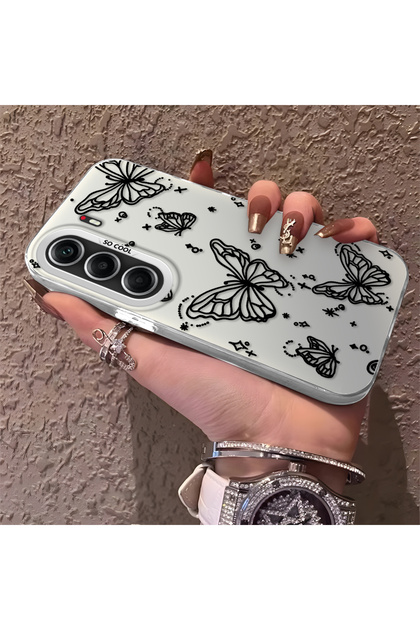 Tecno Camon 40 Pro 5g Compatible Elegant Night Style Butterfly Case, Daily Use Durable Protective Case