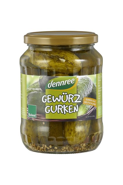 Castraveți murați net: 360g bio, 670g