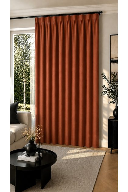 Blackout Blackout Curtain with Light-Proof Cornice, Custom Size Tile