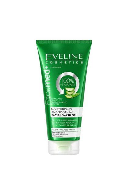 Cosmetics Facemed+ 100% Bio Aloe Vera Moisturising & Soothing Facial Wash Gel 3-in-1