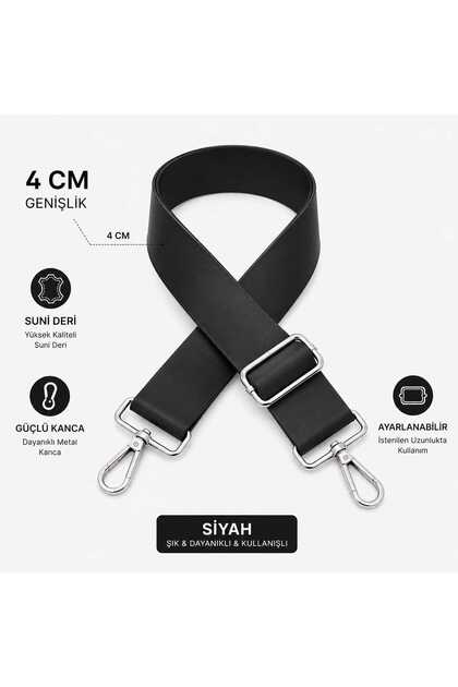 4 cm 120 cm Ayarlanabilir Suni Deri Askı Sap Çanta Omuz Çapraz Gitar Kamera Fotoğraf Makinesi Bavul Valiz Laptop Spor Seyahat Askısı