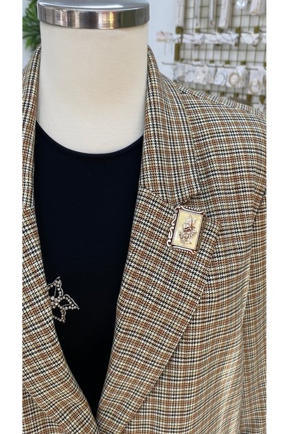 1980’s ingiliz vintage broş