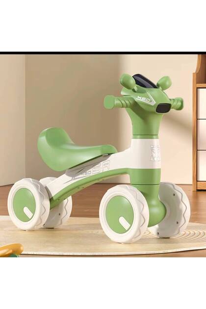 Bicicletă fără pedale pentru copii 10-24 luni cu lumini model ren