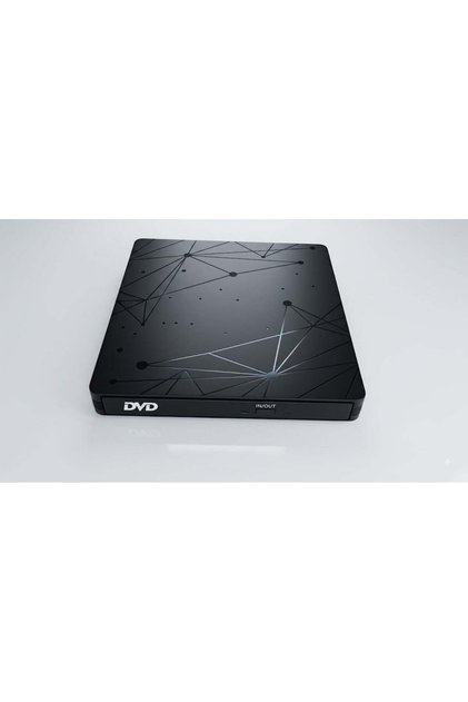Harici CD DVD Writer Okuyucu Yazıcı - Type-C & USB 3.0 Çift Girişli Pop-Up External Drive