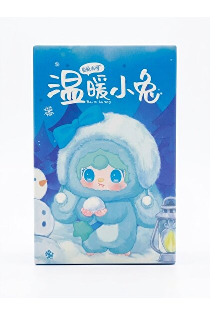 Authentic Yooki Warm Bunny Blind Box Peluş Figür Anahtarlık Çanta Süsü