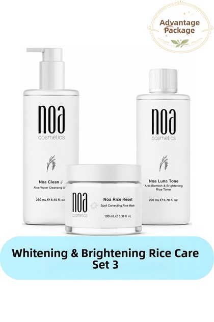 Anti-Blemish - Whitening - Skin Tone Equalizing Care Set 3 - Gel 250 ml + Tonic 200 ml + Mask 100 ml
