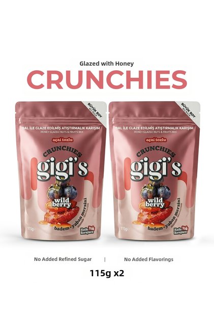 Wild Berry Honey Glazed Crunchie Mix 2-Pack