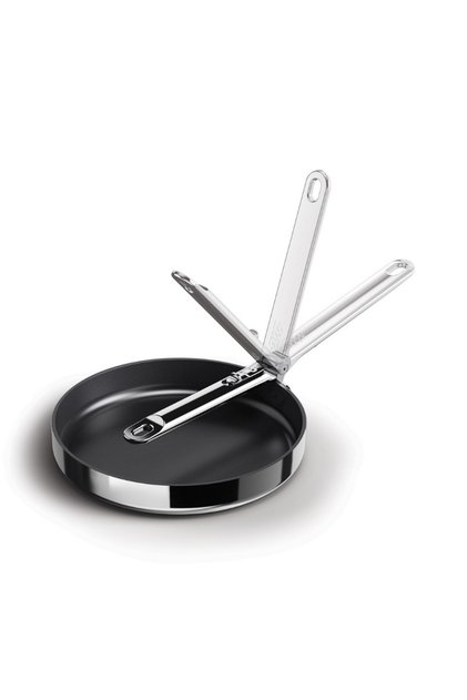 Space 3 Layer Stainless Steel Ceramic Coating Frying Pan 24 cm
