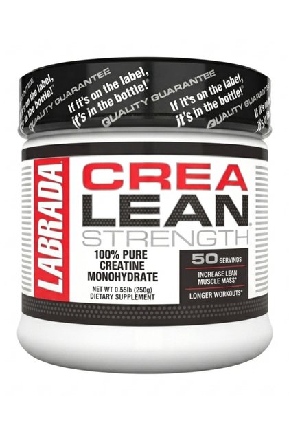 LABRADA Crealean Creatine Monohydrate 250g – 50 Servings Strength & Performance Support