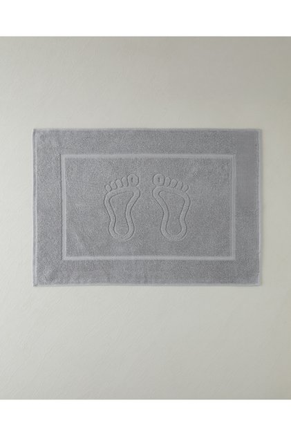 Soft Step Cotton Foot Towel 50X70 cm Gray