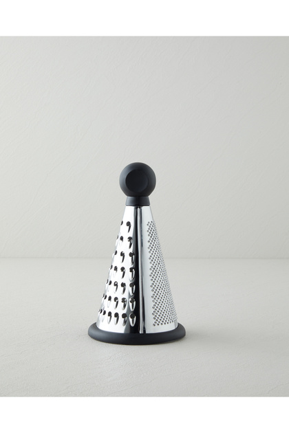 Polito Stainless Steel Grater 21 cm Black