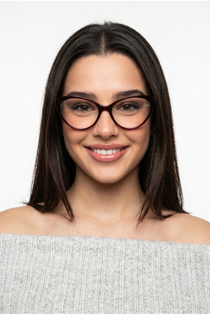 Lyra Cat Cat Eye Optical Frame – Lightweight and Elegant, Unisex, Blue Light Blocking Compatible, Casual Style & Comfort.
