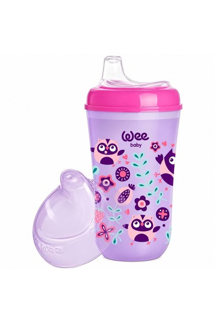 Insulated Water Corrugated Drinking Cup 200 ml - Purple