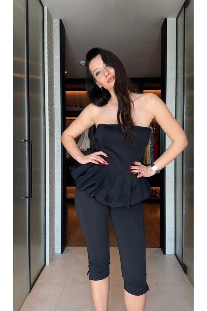 Crush Black Bustier