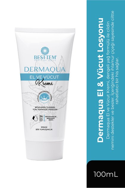 Dermaqua Hand and Body Cream – Nourishing Care with Linden Flower Extract - 100 ml
