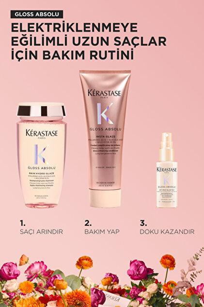 Kerastase Gloss Absolu Parlaklık Veren Üçlü Saç Bakım Seti Karma