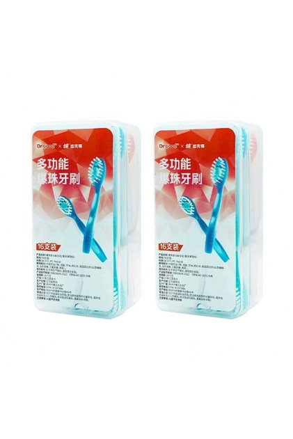 32pcs Portable 5-in-1 toothbrush dental floss 8/16pcs for oral cleaning, disposable toothbrush for a