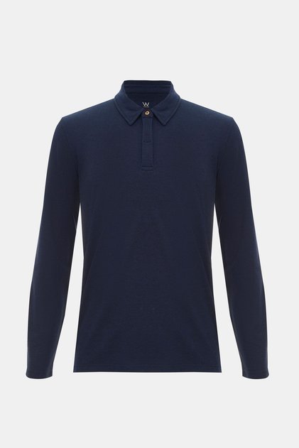İNDİGO POLO YAKA SWEATSHIRT