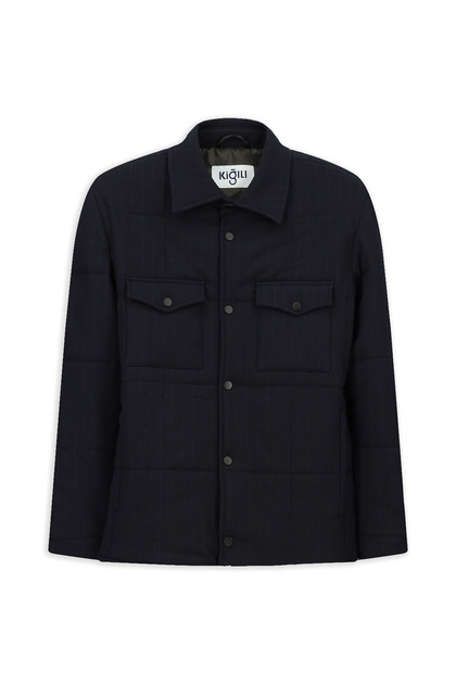 Regular Fit Striped Polvis Coat