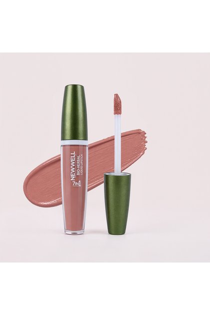 Newwell Professional Make-Up Organic Herbal Liquid Lipstick No:8