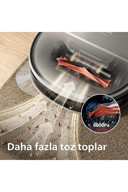 Philips 8000Pa İstasyonlu PowerCyclone Aqua Temiz Su Teknolojisi