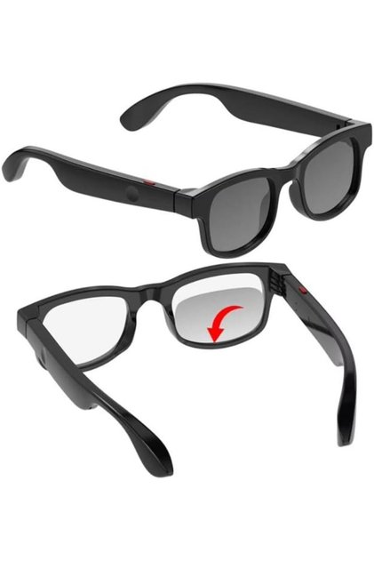 V3 Smart Glasses – Bluetooth Calling, Dual Lenses (Blue Light & UV Sunglasses)