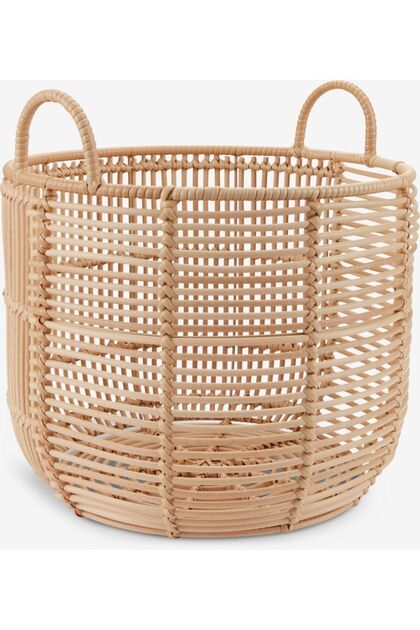 Basket Alvaras Ø35Xh35Cm Natural