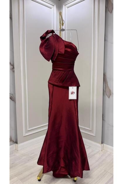 Luxurious Side-Slit Long Dress