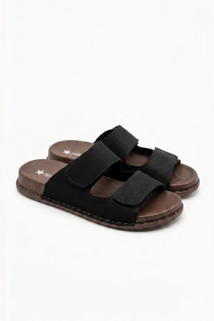 Tw Velcro New Season Lightweight High Class Men's Slippers